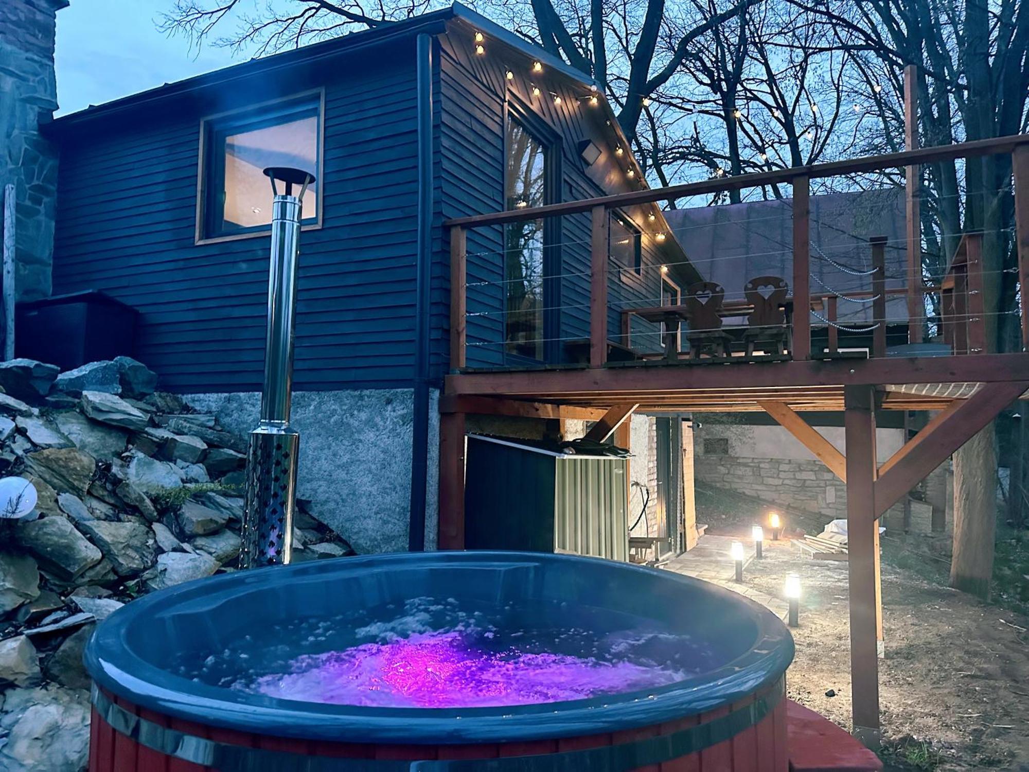Wellness Chata Hideaway Se Saunou A Virivkou Třebechovice pod Orebem Екстериор снимка